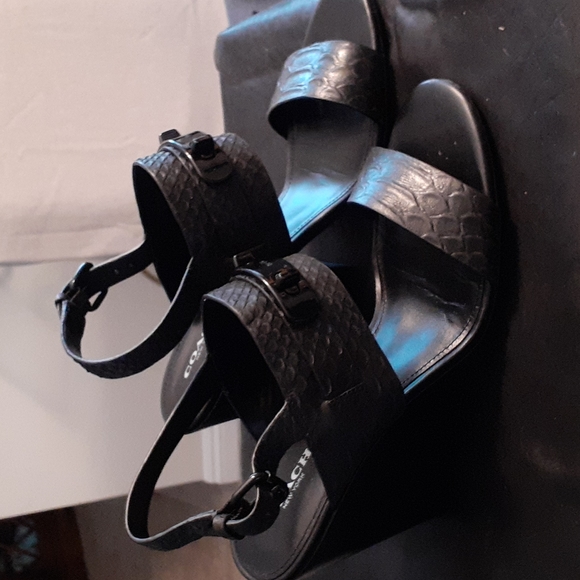 Coach Block heel Sandals - Picture 2 of 7